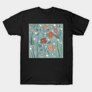 Floral Pattern T-Shirt